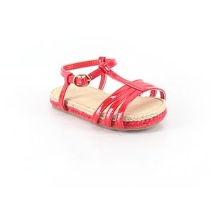 Janie and Jack Red Espadrille Sandal